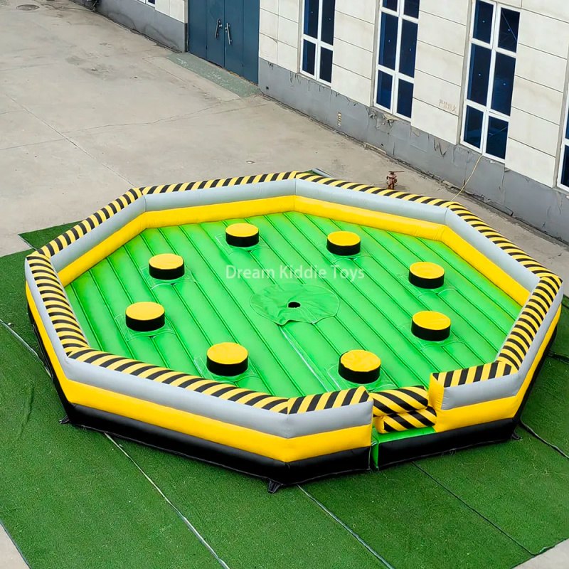 Party Games Elimination - Erwachsenen-Spiel „Toxic Meltdown Eliminator“: Aufblasbares, mechanisches