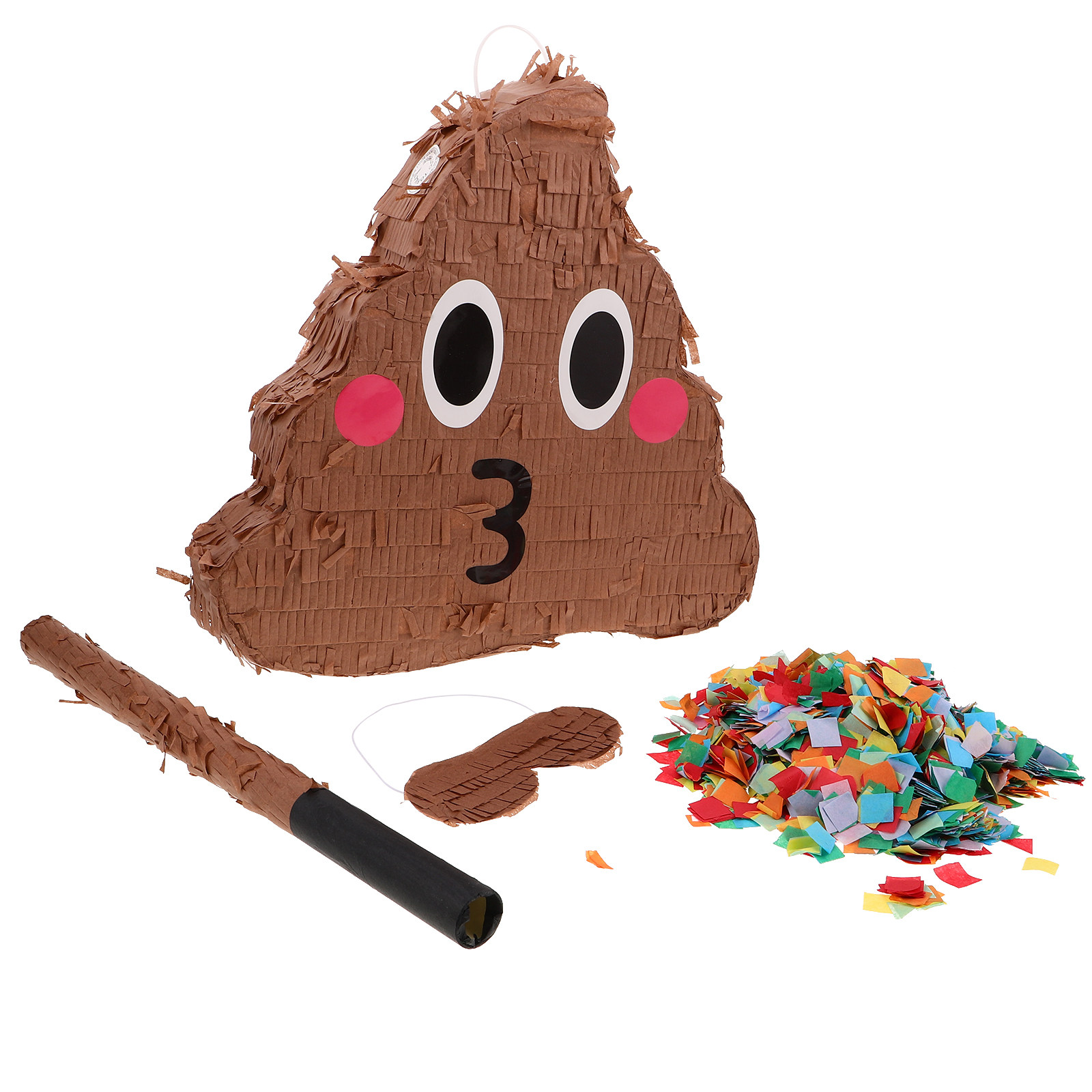 Party Games Easy Kids - 1 Set Lustige Kack-Pinata für Kinderpartys,