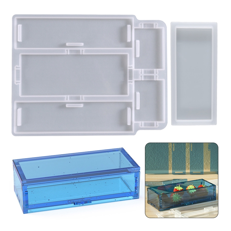 Limbo Game Set - Domino Aufbewahrungsbox Epoxidharz Form Behälter Gießen
