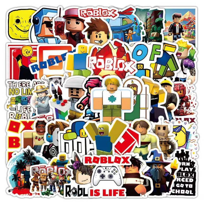 Party Games In Roblox - 60 Teile/satz Roblox Spiel Periphere Aufkleber