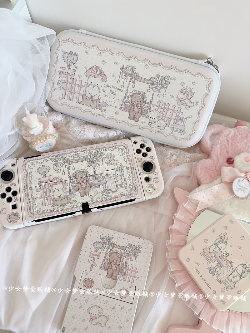 Party Games Quiz - Girls Dream Switch Schutzhülle Split-Typ für