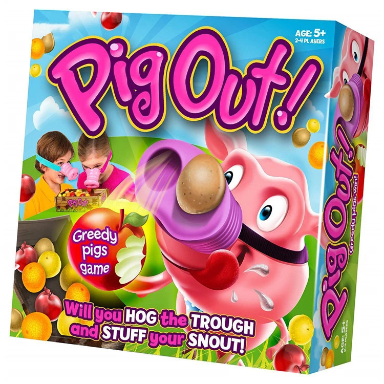 Party Games Elimination - Schweinenase-Spiel Lustiges Aktions-Brettspiel Interaktive Eliminierungs-Herausforderung Kinder