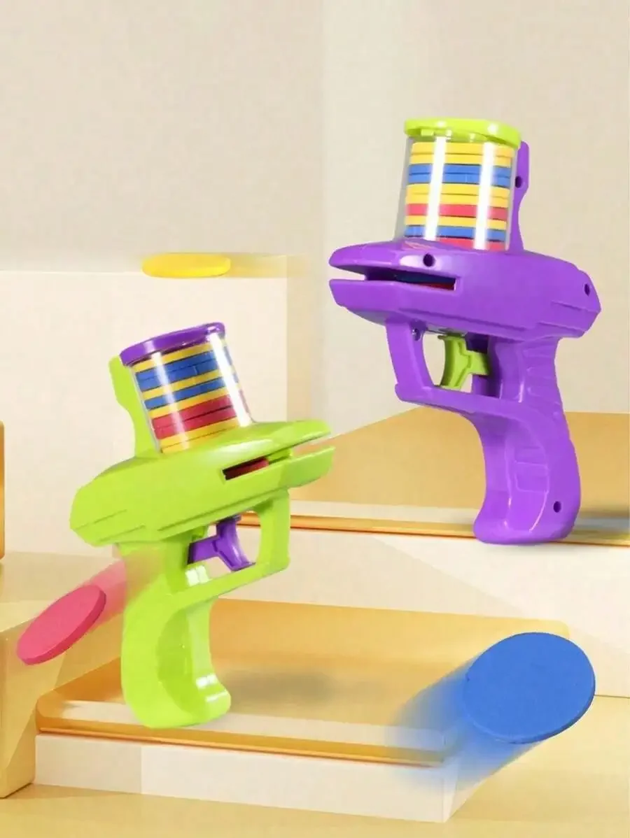 Party Games Kids Outdoor - 2026 Disc Launcher, Kinderspielzeug für drinnen