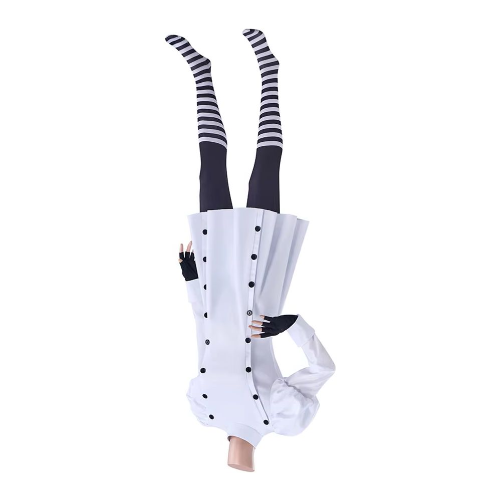 Party Games Steam - Dampfbetriebenes Cosplay-Kostüm Giraffe, weißer Mantel mit