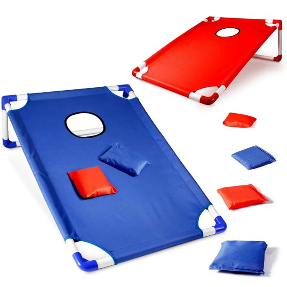 Tragbares Cornhole-Set, 1 falt – Cornhole Board Set Bewertung und Preis