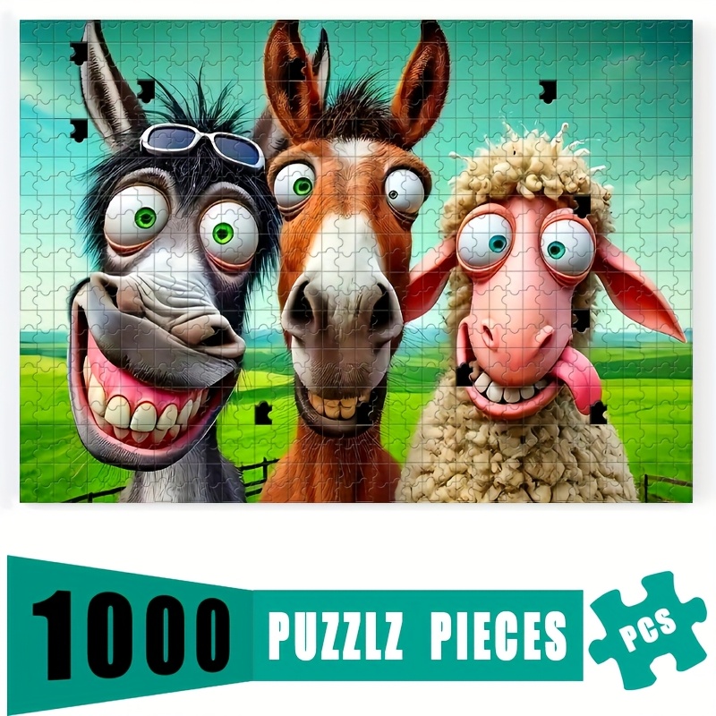 1000-teiliges Puzzlespiel mit  – Party Games Adults Funny Bewertung und Preis