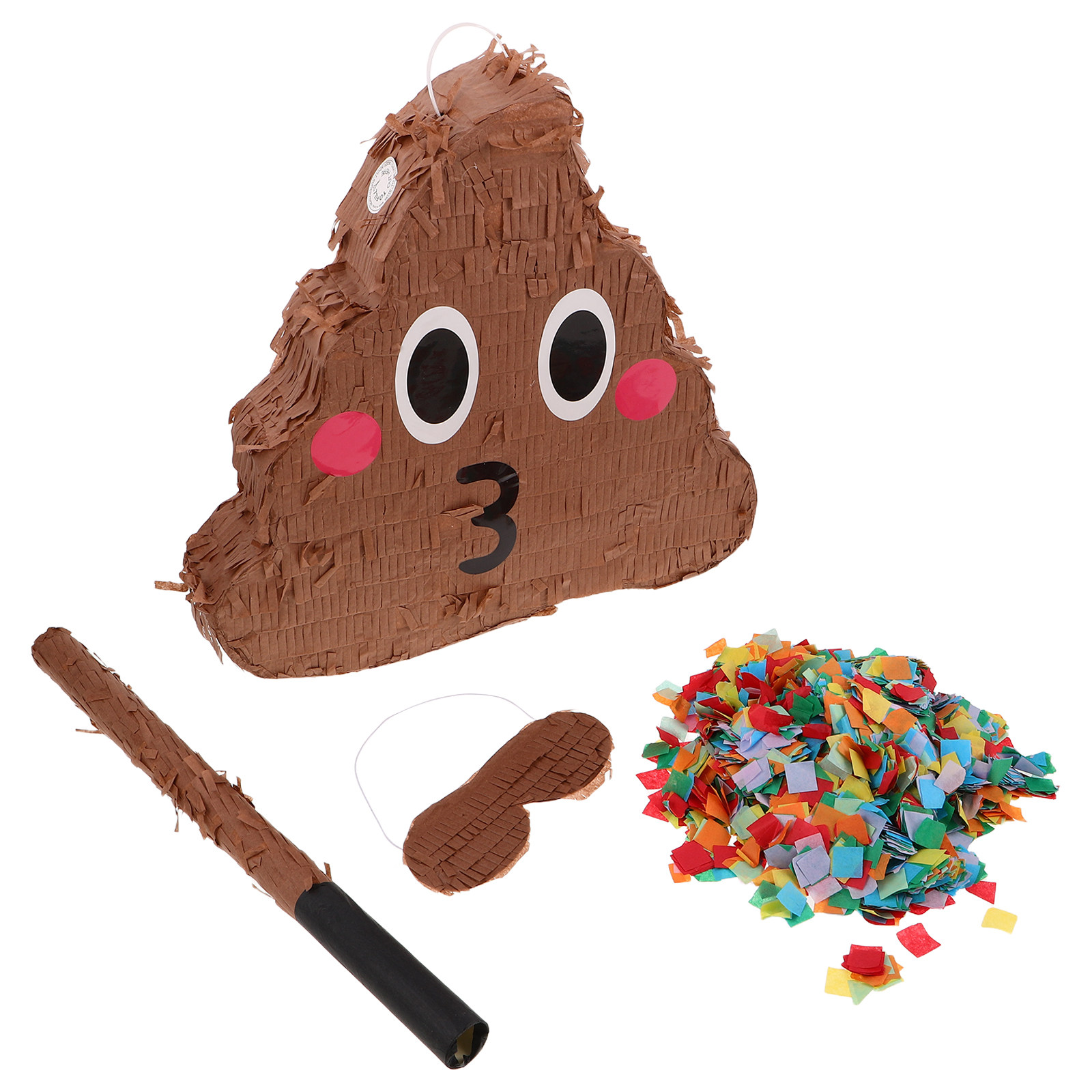 1 Set Lustige Kack-Pinata für  – Party Games Easy Kids Bewertung und Preis