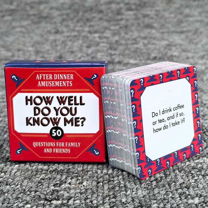 50-teilige Nach-Dinner-Aufklär – Party Games Cards Bewertung und Preis