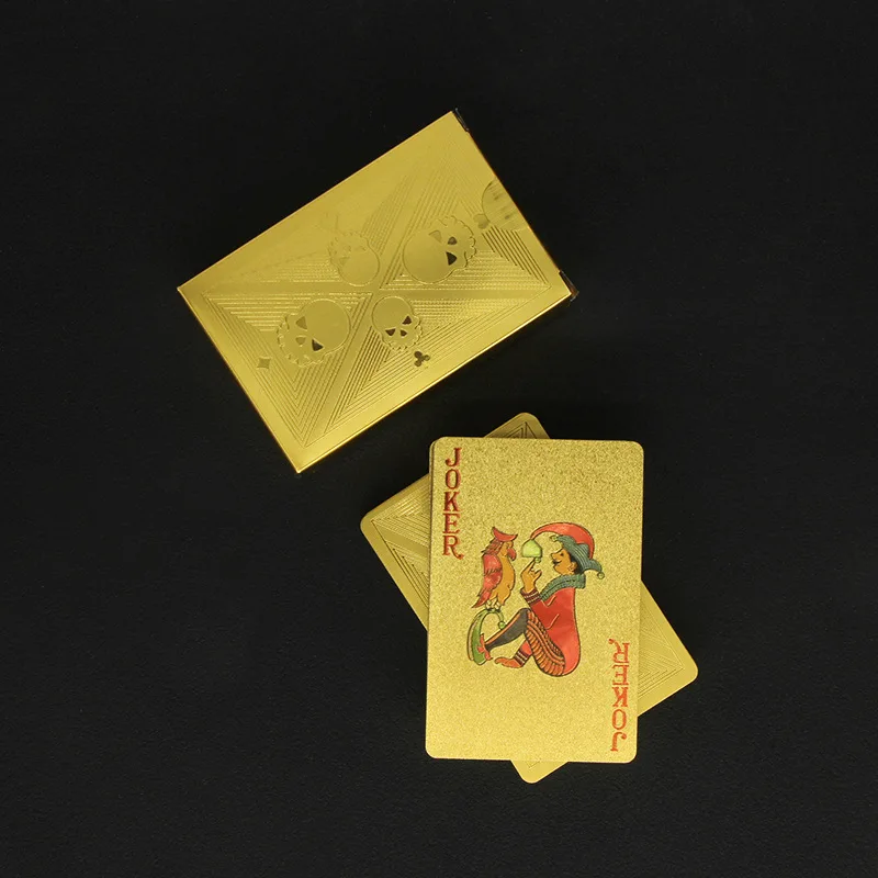 Goldfolie Schädel Poker Karten – Party Games Using Playing Cards Bewertung und Preis
