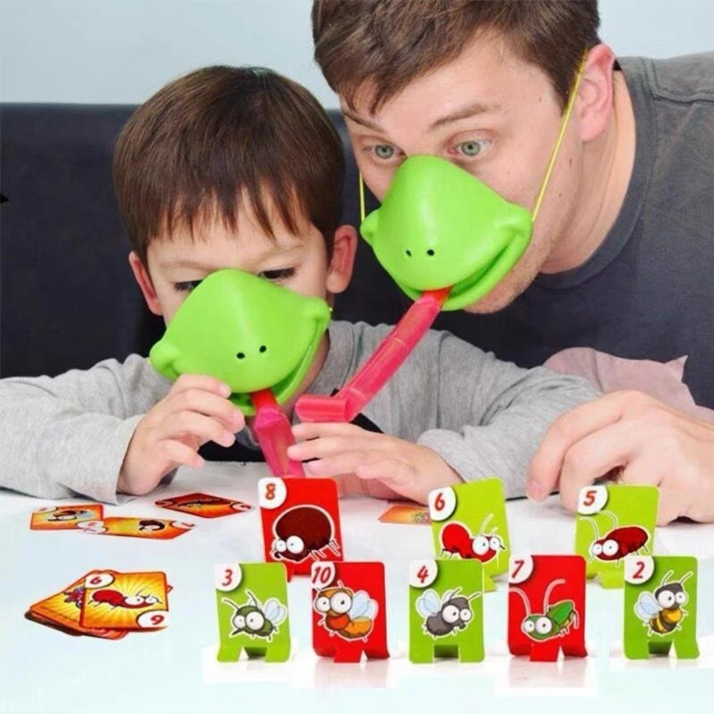Frosch- und Eidechsen-Maske mi – Party Games Cards Bewertung und Preis