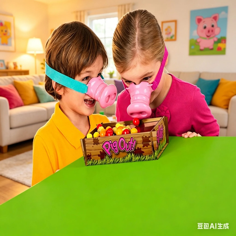 Schweinenasen-Spiel Lustiges A – Party Games Elimination Bewertung und Preis