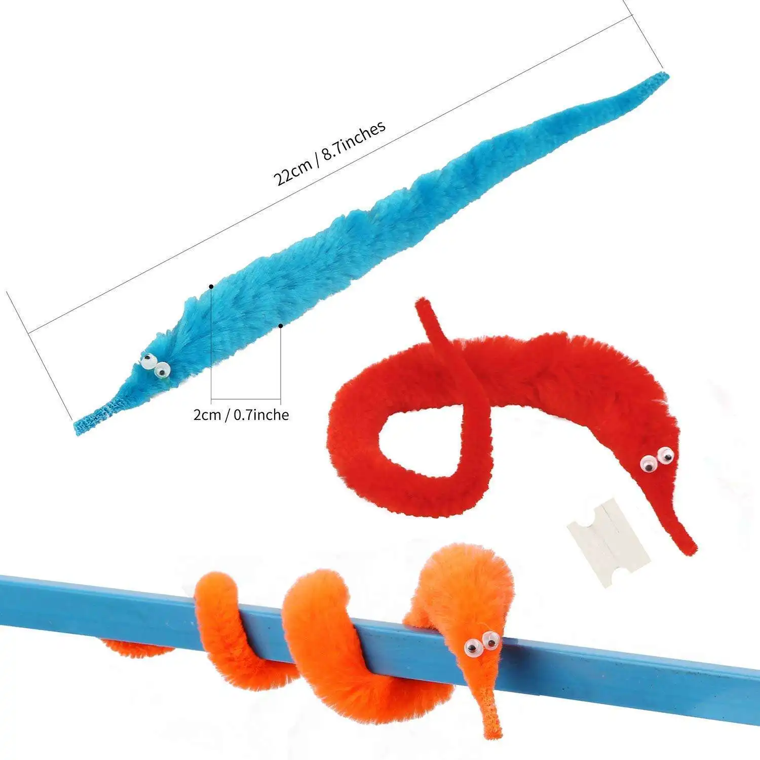 Lustige Wurm-Zauberrequisiten, – Party Games Easy Kids Bewertung und Preis