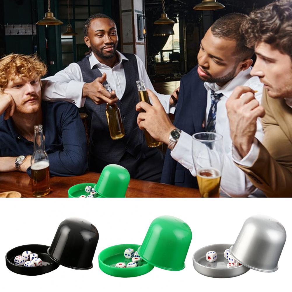 1 Set Würfelbecher mit Sockel, – Party Games No Equipment Bewertung und Preis